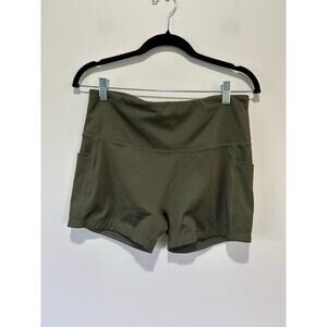 Bassdash Lightbare green bike shorts size L performance UV protection